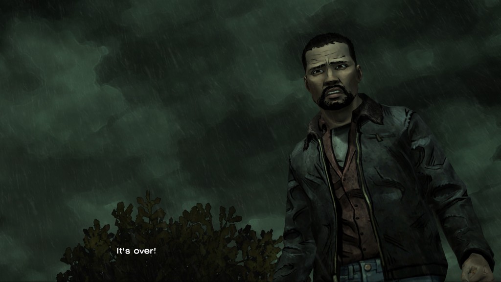 Lee: "It's over!"