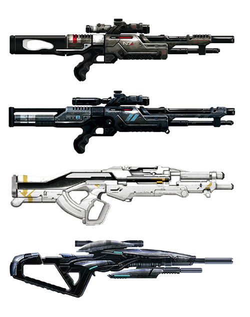 monkeydseehr: Weaponry - Mass Effect [◼] | hexington