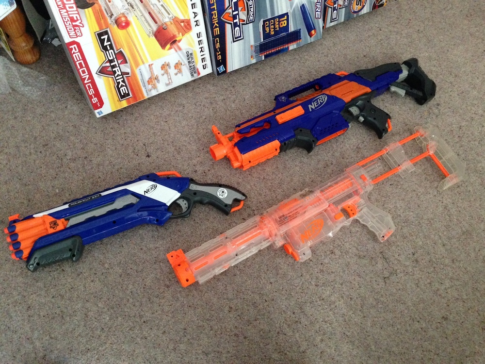 Nerf guns