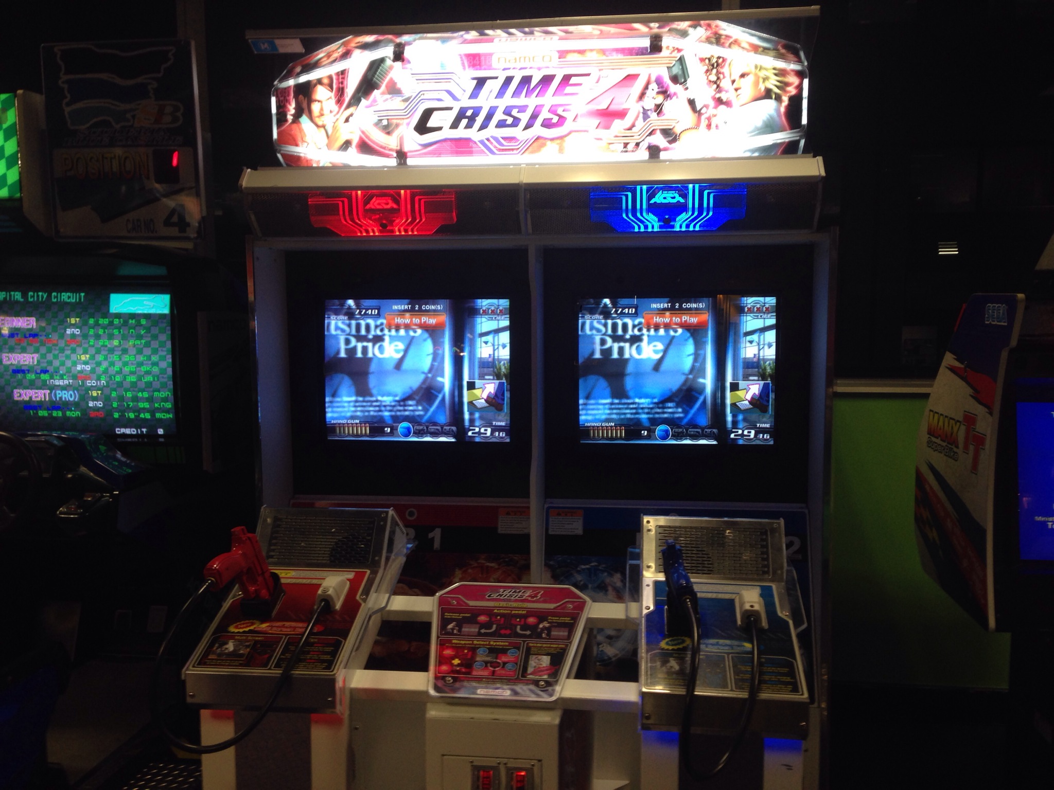 Time Crisis 4 Arcade Machine