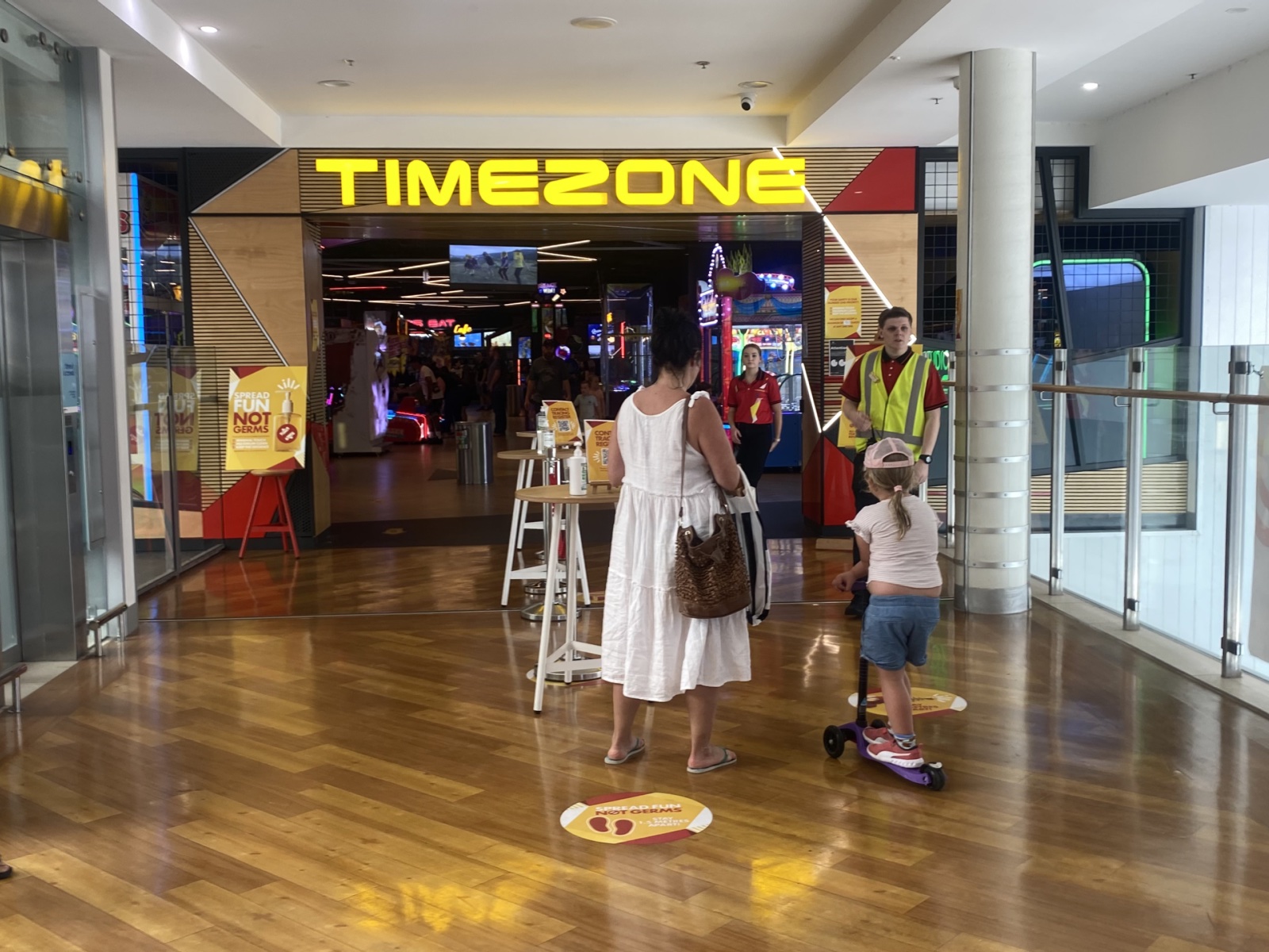 The entrance to Timezone Surfers Paradise