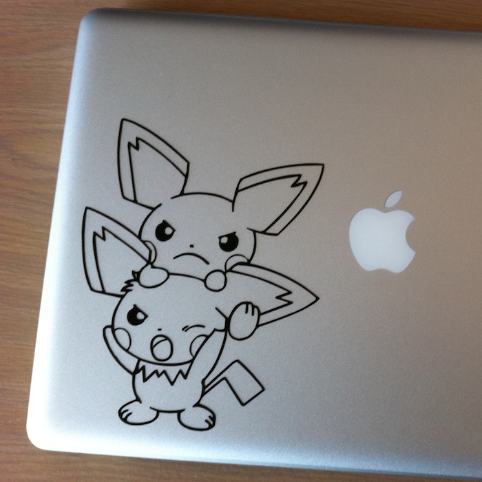 Pichu MacBook Pro Decal